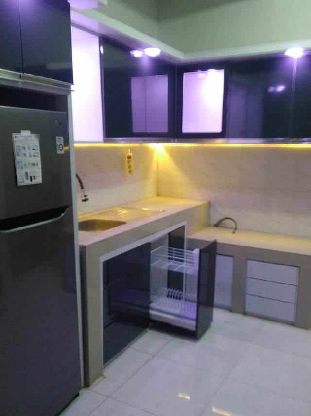 Kitchen set hasil pasang